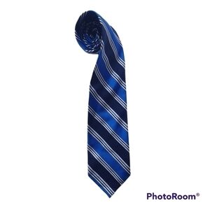 Talbots Men's Striped Silk Tie
